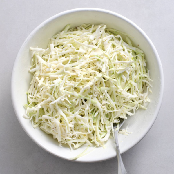 White cabbage slaw