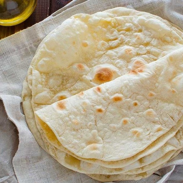 Garum glased Piadina
